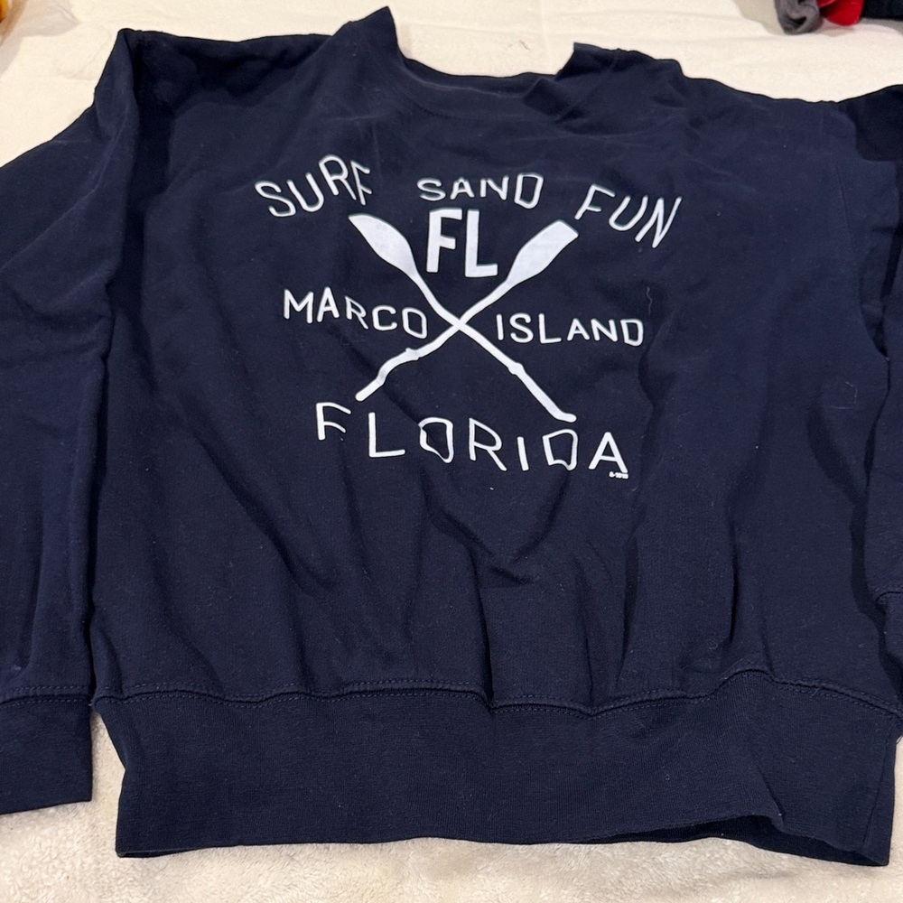 Marco Island Navy Sweatshirt